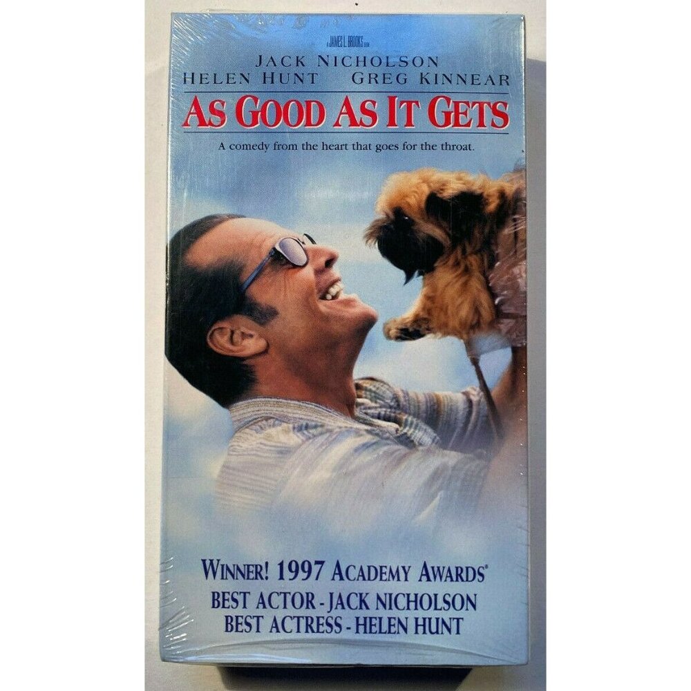 As Good As It Gets VHS Tape Brand New Factory Sealed Rated PG-13